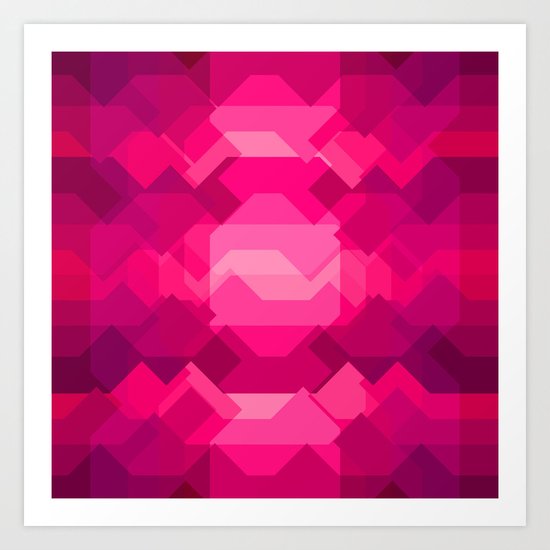 Gemstone - Ruby Art Print