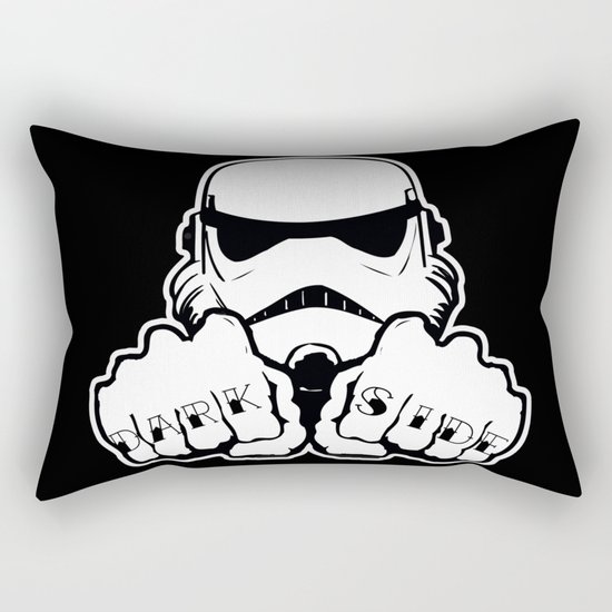 Dark Side Knuckle Rectangular Pillow