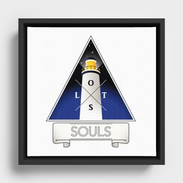 Lost souls Framed Canvas