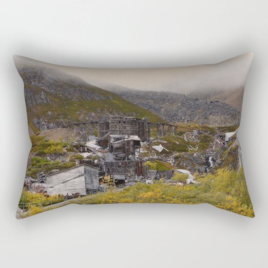 Independence Mine - Hatcher Pass, Alaska Rectangular Pillow