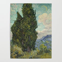 Cypresses Poster