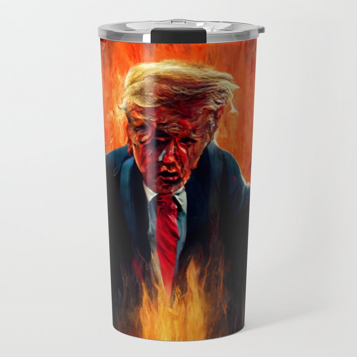 Trump In The Underworld Travel Mug