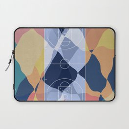 Abstract Basketball Court  Laptop Sleeve