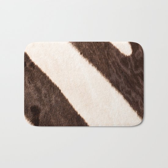 Africa - Zebra - stripes - #society6 #buyart Bath Mat