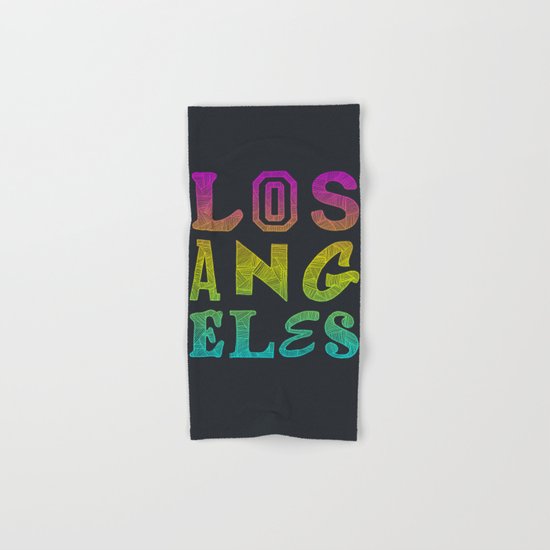 Los Angeles Hand & Bath Towel