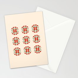 Holiday Pattern - Hygge Floral Stationery Cards