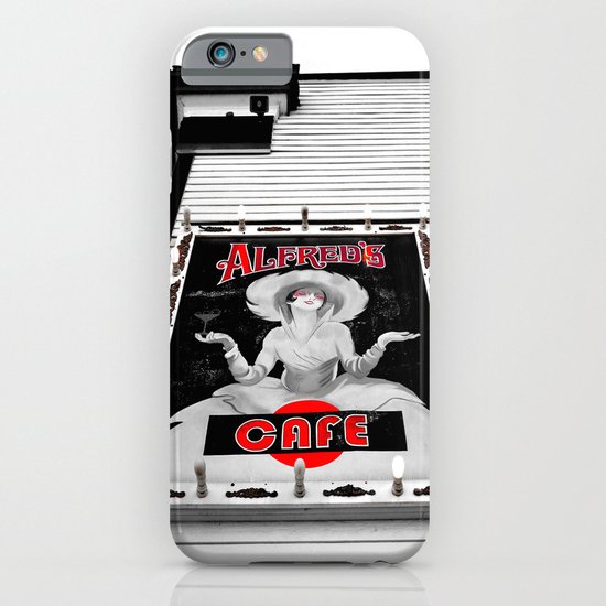 Classic cafe sign iPhone & iPod Case