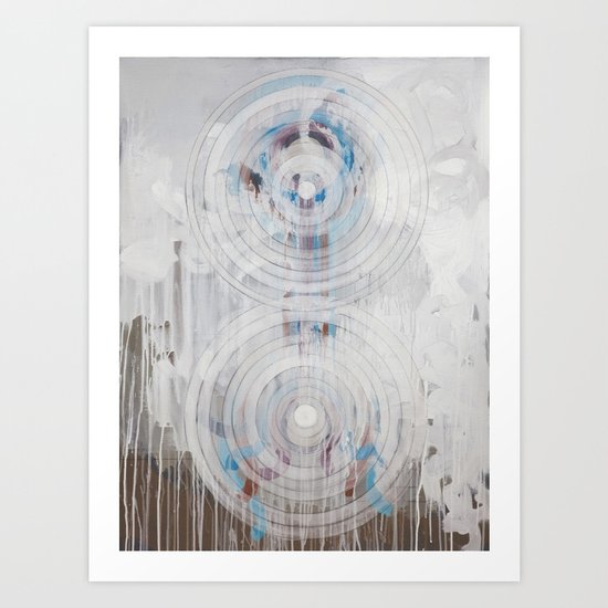 Your Will Be Done On Earth As In Heaven | Feedback Painting Art Print