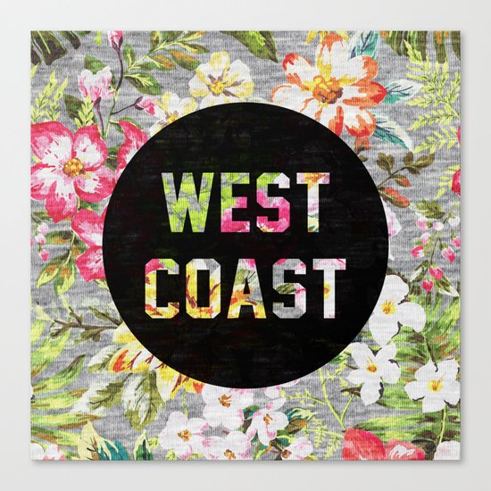 West Coast Canvas Print