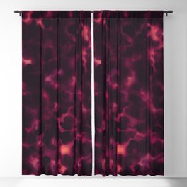 Tortoiseshell Purple Pink Classy Animal Print Pattern Blackout Curtain