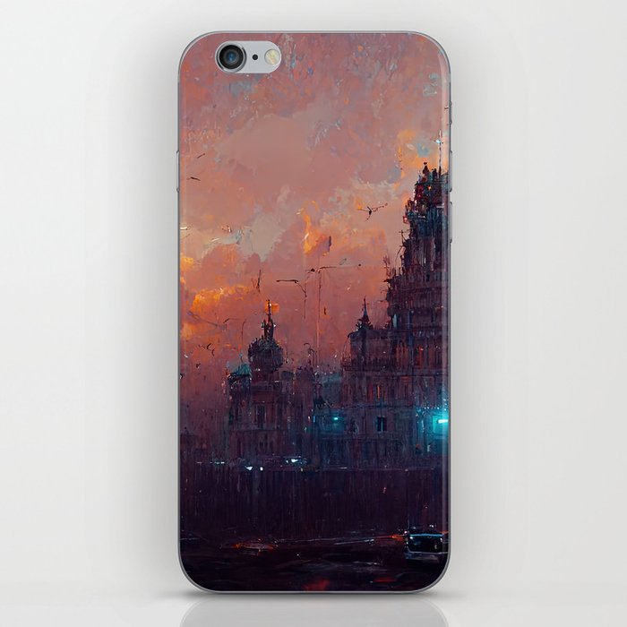 The City in the Mist iPhone Skin