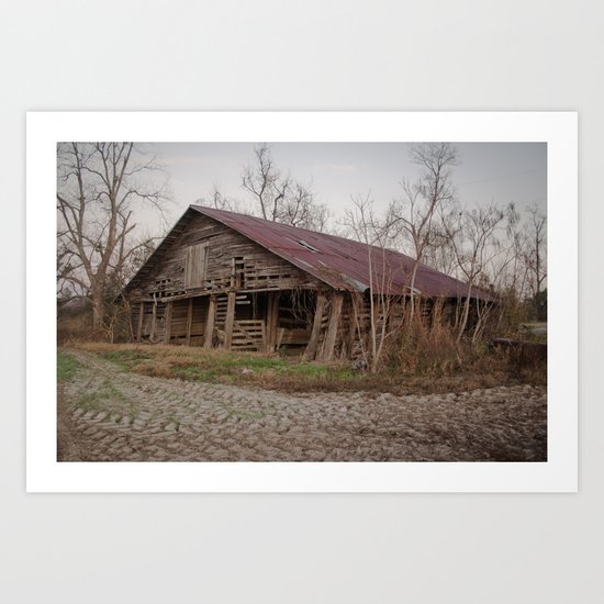 The Old Barn Art Print