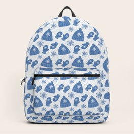 Hello Snow, Mittens and Hats, bl Backpack
