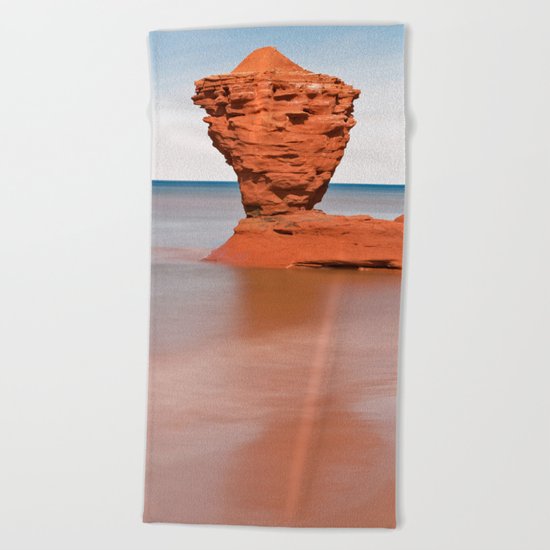 Teapot Rock Beach Towel