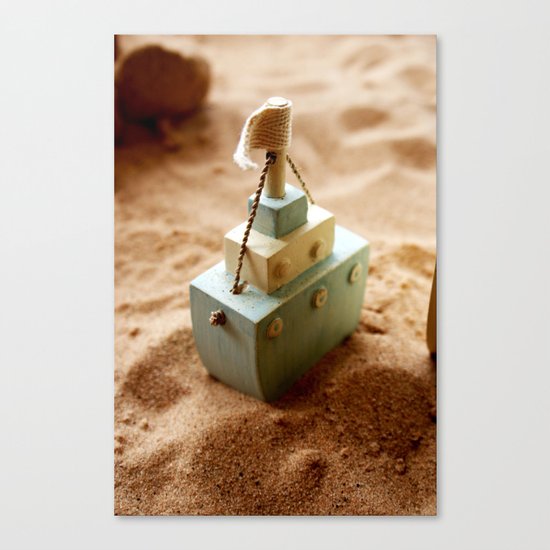 Little Boat Canvas Print