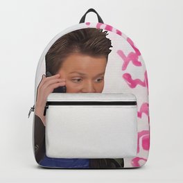 Gibby Mobbin Or What  Backpack | Pop Art, Ink, Watercolor, Oil, Meme, Pattern, Graphicdesign, Typography, Collagefunny, Collagehumor 