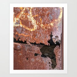 Rust 4 Art Print