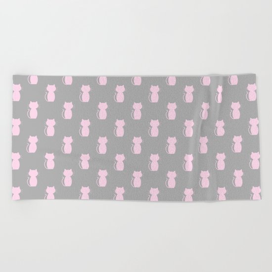A Lot of Cats G/P Beach Towel