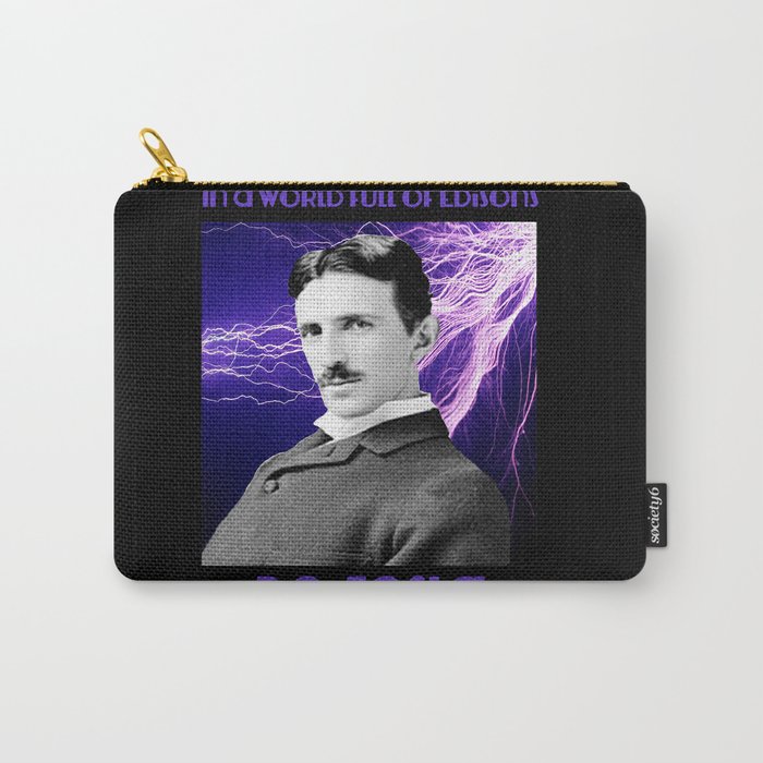 Nikola Tesla Carry-All Pouch