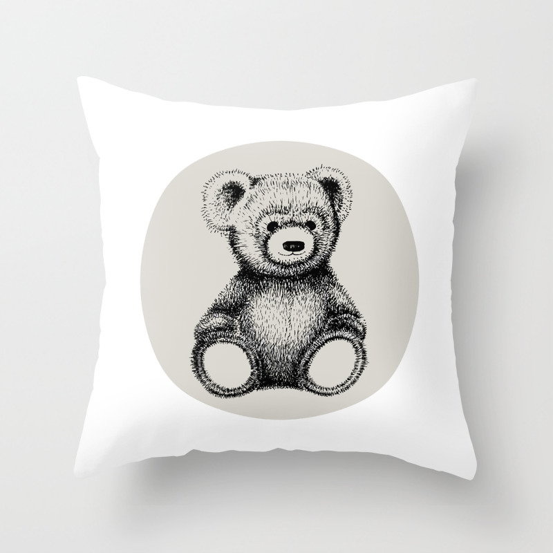teddy bear pillow