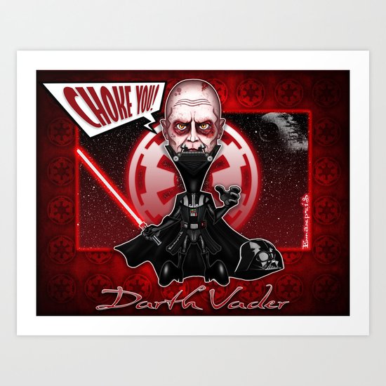 The Darth Vader concept! Art Print