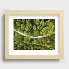 New York in Central Park Recessed Framed Print