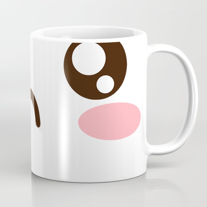 Cute Anime Japanese Emoji Emoticon Sad Face Coffee Mug By