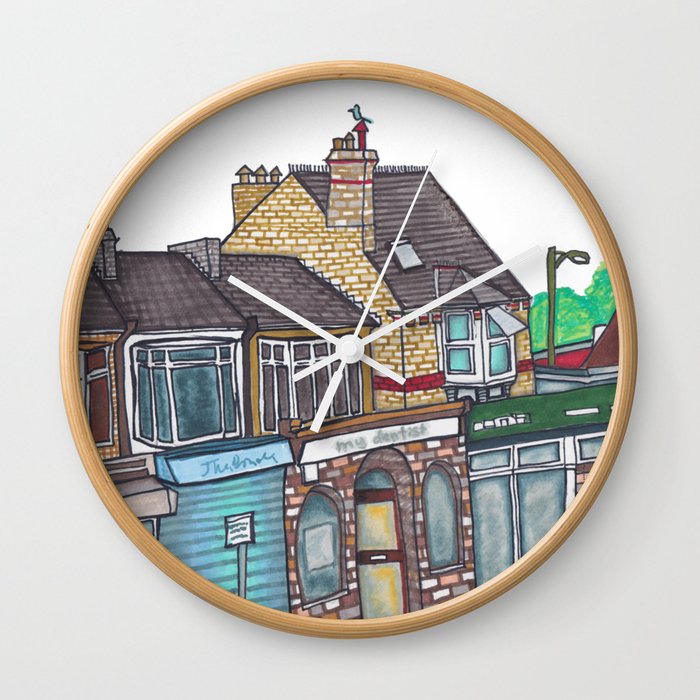 Chesterton Road Wall Clock
