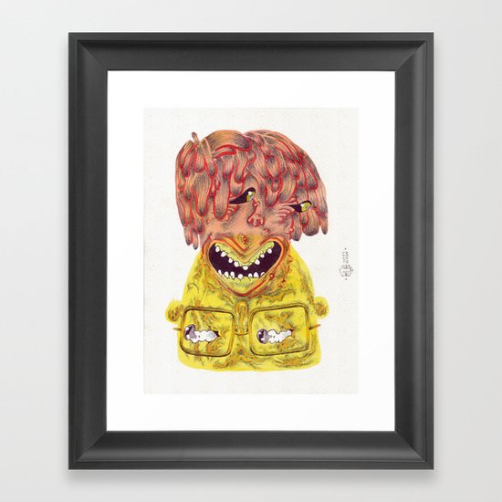 UNITED COLORS Framed Art Print