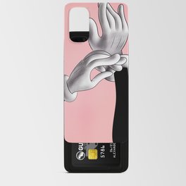 Putting the Gloves on. Android Card Case