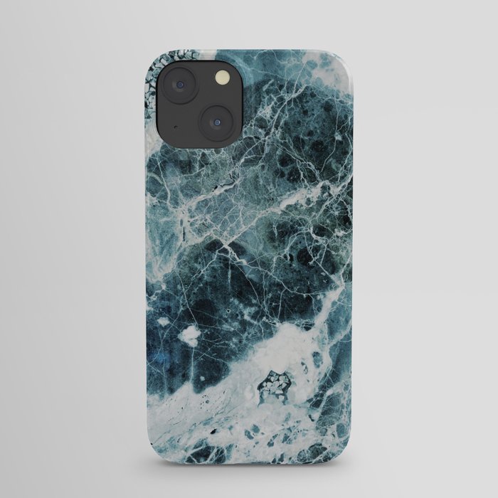 Blue Sea Marble iPhone Case