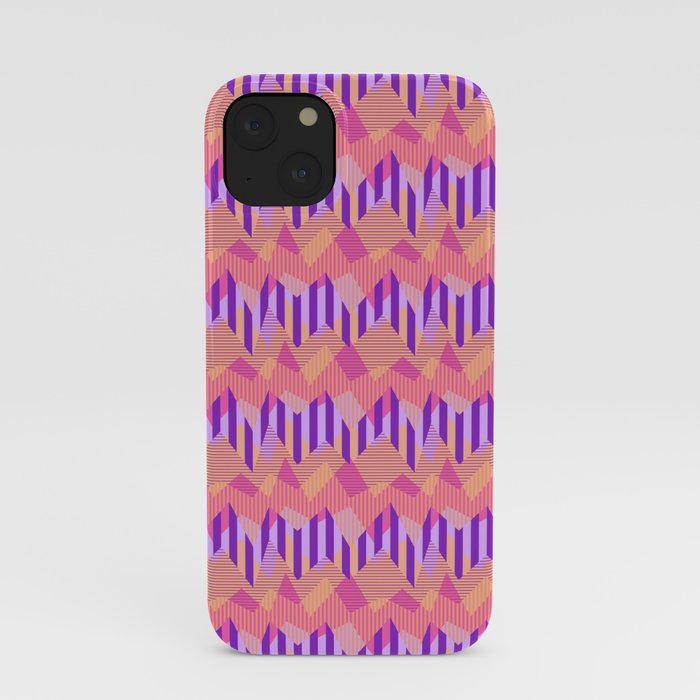 ZigZag All Day - Pink iPhone Case