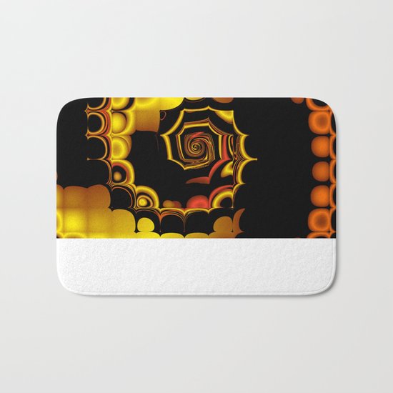 TGS Fractal Abstract 3 Bath Mat