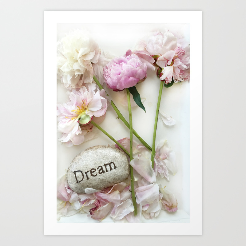 Dreamy Still Life Peonies Botanical Print Home Decor Peonies