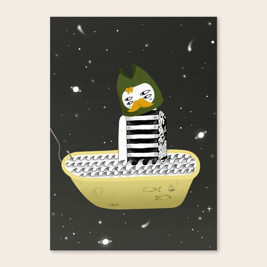 Fisherman Canvas Print