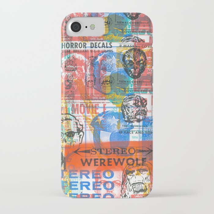 Stereo Werewolf No.1 iPhone Case
