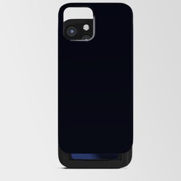 Blue-Black Charcoal iPhone Card Case