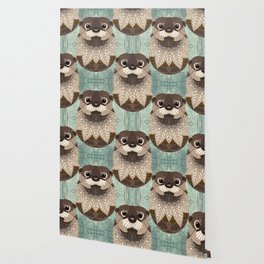 Ornate Otter Wallpaper
