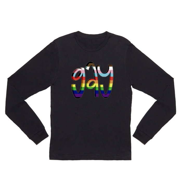 say gay Long Sleeve T Shirt