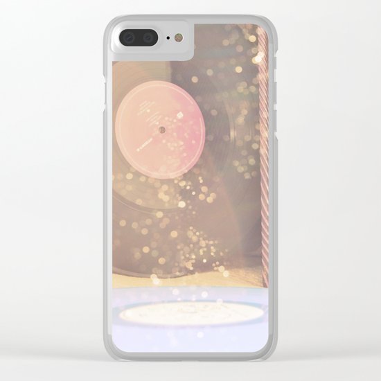 The Sound of Vinyl Clear iPhone Case