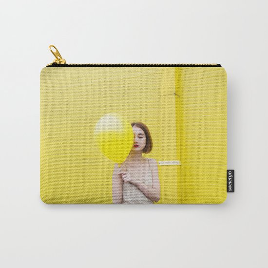 Girl balloon Carry-All Pouch
