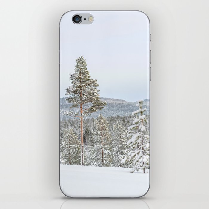 Winter Woodlands Landscape Lapland Finland iPhone Skin