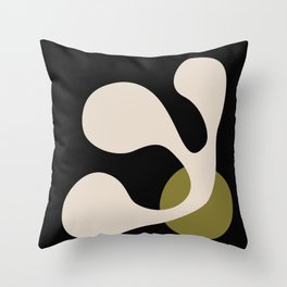 Abstract Flower 1 Throw Pillow