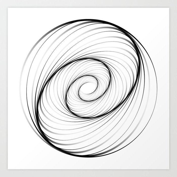 Abstract Collection Abstract Lines Art Art Print By
