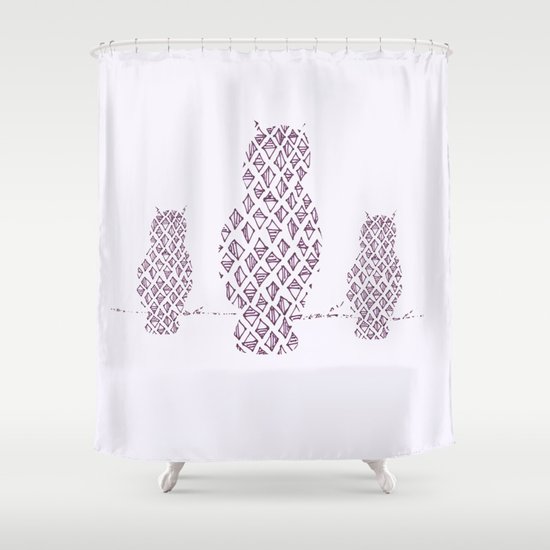 What a Hoot Shower Curtain