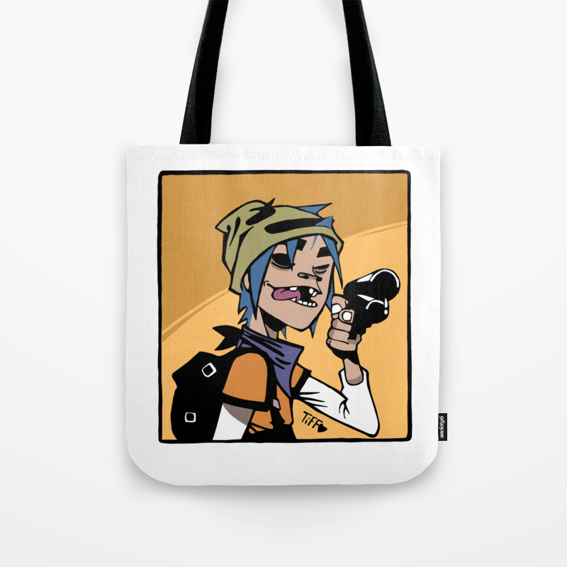 2d Art Kids With Guns Drawing Tote Bag By Enjoythisstuff Society6