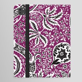 William Morris "India" 11. dark magenta iPad Folio Case