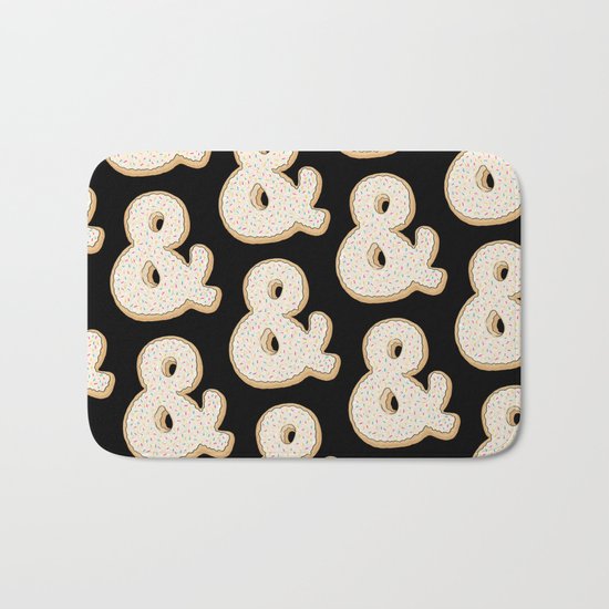 Ampersandonut Bath Mat
