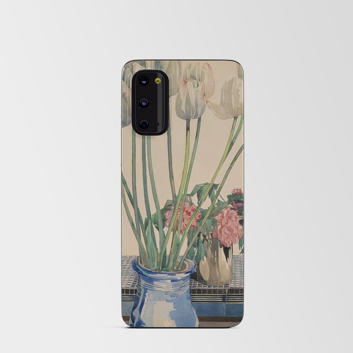 Charles Rennie Mackintosh White Tulips Android Card Case