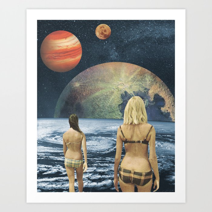 Celestial Bodies Art Print